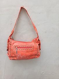 borsa in pelle Arancio