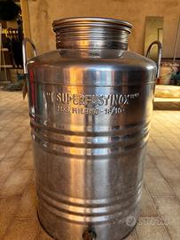 Bidone per alimenti in acciaio inox