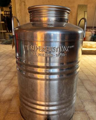Bidone per alimenti in acciaio inox
