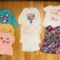 Lotto 6 : abbiamiento bambina TG. 92