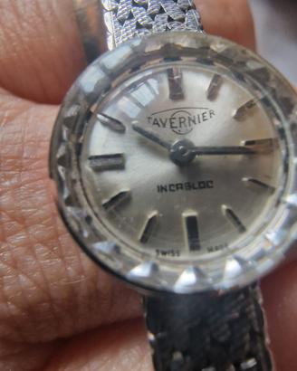 Orologio Gioiello Donna Tavernier  Oro Bianco 18K