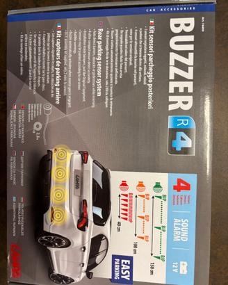Lampa Buzzer R4 74499 sensori parcheggio 4 neri