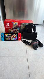 Console Nintendo Switch 1 + Mario Kart + custodia