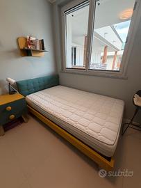 Letto NIDI modello nuk 128 * 209 zenzero