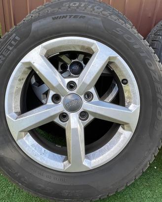Cerchi in lega Audi 16”+ Pneumatici 215/60 R16 M+S
