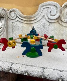 Giostra legno anni 70 Baufix