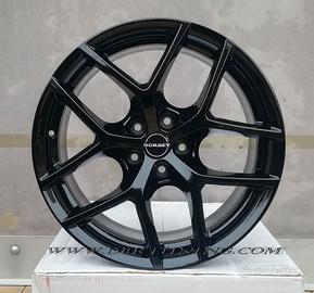 Cerchi lega 18 BORBET Y Black BMW FORD VOLVO VW
