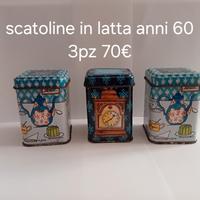 Collezionismo vintage anni 50-60 7pz