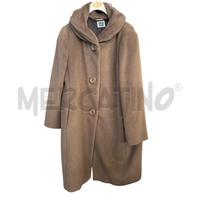 CAPPOTTO D PER TE KRIZIA TABACCO ALPACA LANA