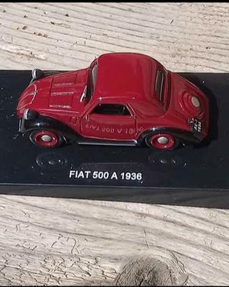 MODELLINO NUOVA 500 A DEL 1936 SCALA 1/43
