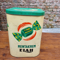 Scatola metallo caramelle elah