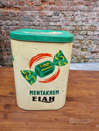 Scatola metallo caramelle elah