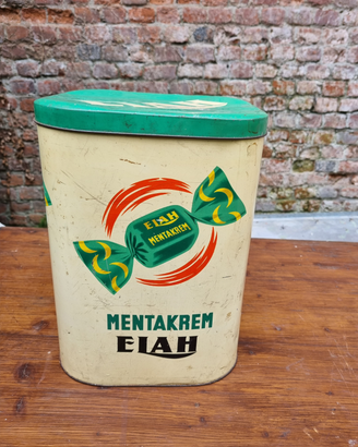 Scatola metallo caramelle elah