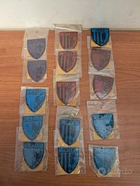 scudetti adesivi in plastica vintage inter/milan..