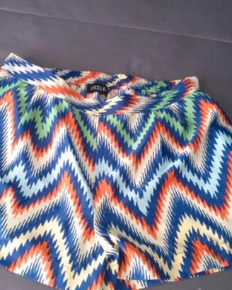 Pantaloncini estivi multicolore donna