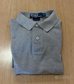 Polo Ralph Lauren uomo Mis. M Slim fit grigio