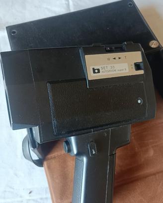 Cinepresa Vintage Bauer SET 33 Autozoom Super 8
