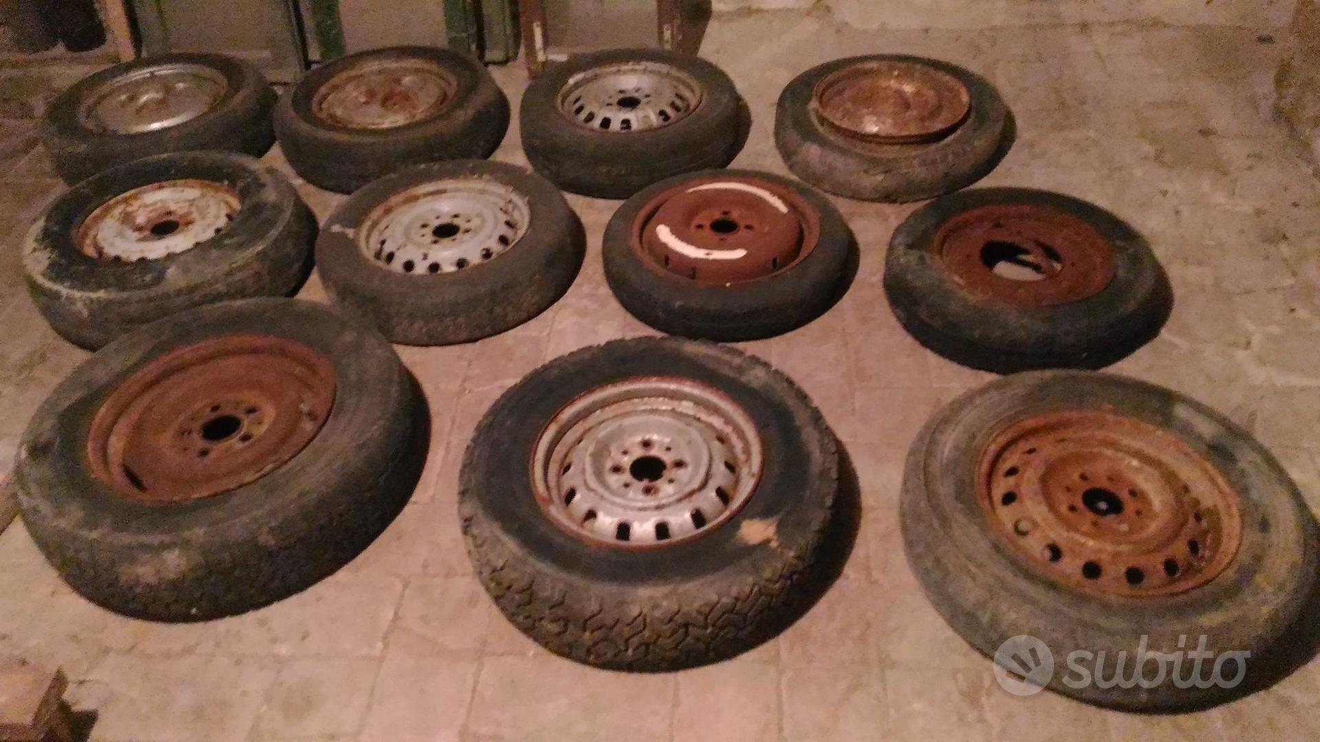 Ruote con cerchi gomme CEAT auto 13