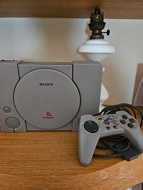Console Playstation PS1 + Street Fighter Zero Pad