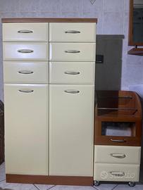 Bagno completo in ciliegio