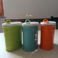 barattoli cucina ceramica marca caffè zucchero sal