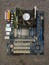 N 3 Scheda madre e processore + ram in blocco