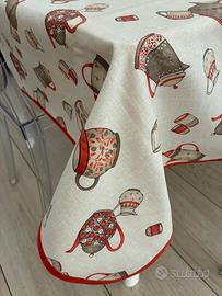 NUOVA! Carillo Home tovaglia cotone 176x142cm