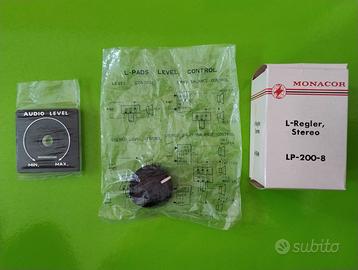 Attenuatori Stereo MONACOR x Altoparlanti Casse