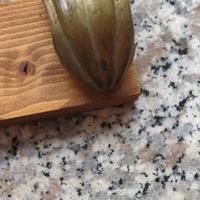 Antica maniglia particolare in ottone pieno - cred