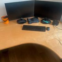 Scrivania regolabile in altezza elettrica