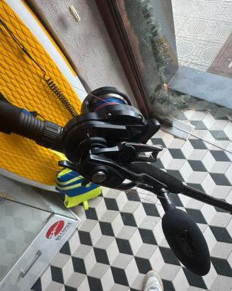 Canna Artiko palluccella e shimano ocean jigger