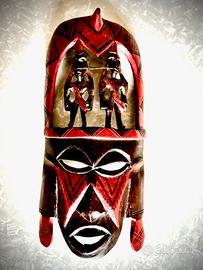 MASCHERE TRIBALI DALLA TANZANIA VINTAGE ANNI 70.