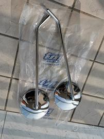 coppia specchietti tondi Vespa Px 125 nuovi 