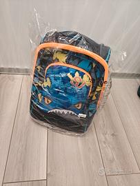 zaino SJ Gang Big Trolley scuola blu multicolore