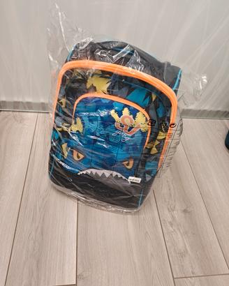zaino SJ Gang Big Trolley scuola blu multicolore