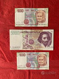 Cartamoneta da 50000 lire