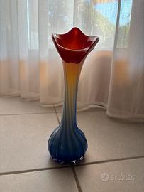 Vaso in vetro di Murano