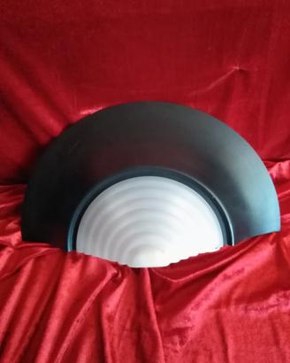 plafoniera semicircolare 