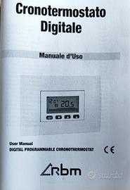 Cronotermostato digitale RBM