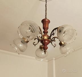 lampadario a 5 luci