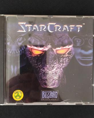 StarCraft videogioco PC rom vintage inglese chiave