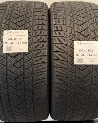 2 Pneumatici 285/40 R21 Pirelli Scorpion Winter