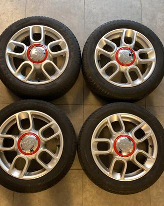 CERCHI ABARTH (o 500) + PNEUMATICI 