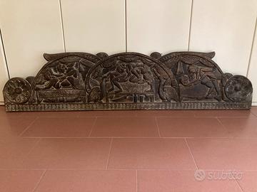 Testiera in legno