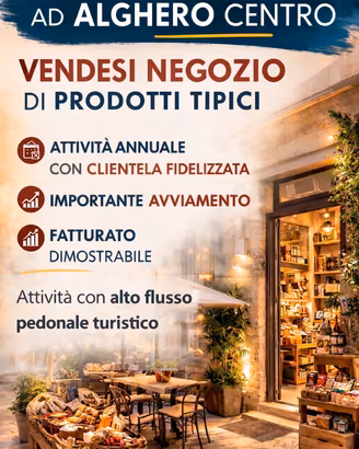 Attività prodotti tipici avviata - Alghero centro