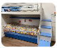 Letto a castello con scaletta contenitore