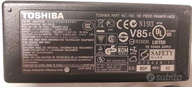 Caricabatterie Toshiba 19v/65w