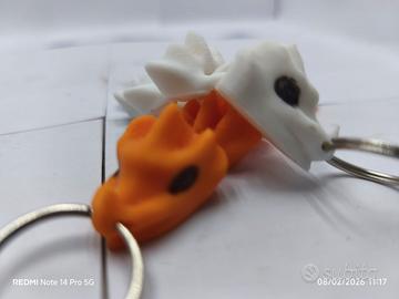 scheletro drago snodabile personalizzabile- 3d