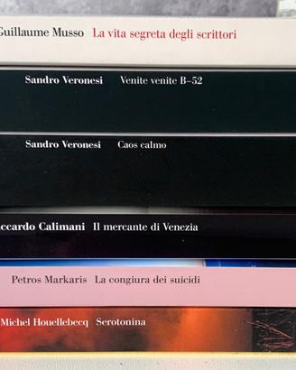 6 libri edizioni Nave di Teseo