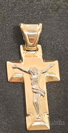 croce oro 18 k